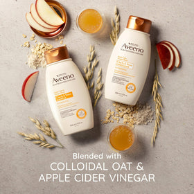 Close-up of Aveeno Apple Cider Vinegar Conditioner texture