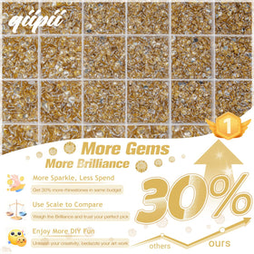 Close-up of B7000 glue included in qiipii rhinestones kit
