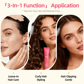 Close-up of BAISEN DIARY Hair Cactus Fruit cream texture