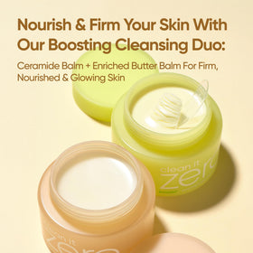 Close-up of BANILA CO Clean it Zero Balm texture