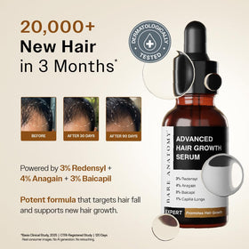 Close-up of Bare Anatomy Advanced Hair Growth Serum applicator