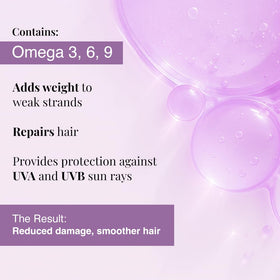 Close-up of Bare Anatomy Ultra Smoothing Hair Serum bottle