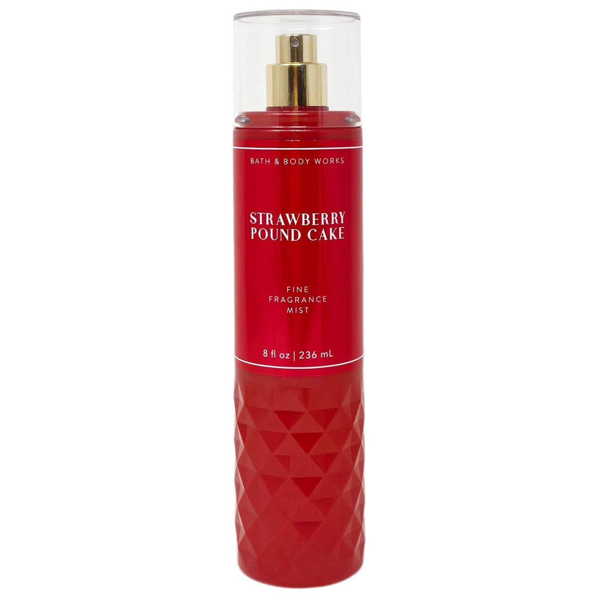 Close-up of Bath & Body Works Strawberry Pound Cake body cream texture