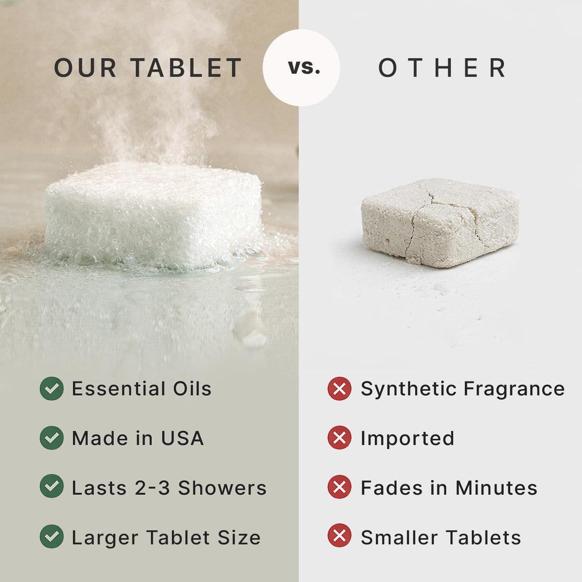 Close-up of Beauty by Earth Lavender Shower Steamer