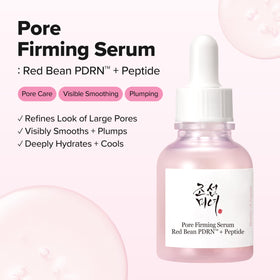 Close-up of Beauty of Joseon Pore Firming Serum bottle