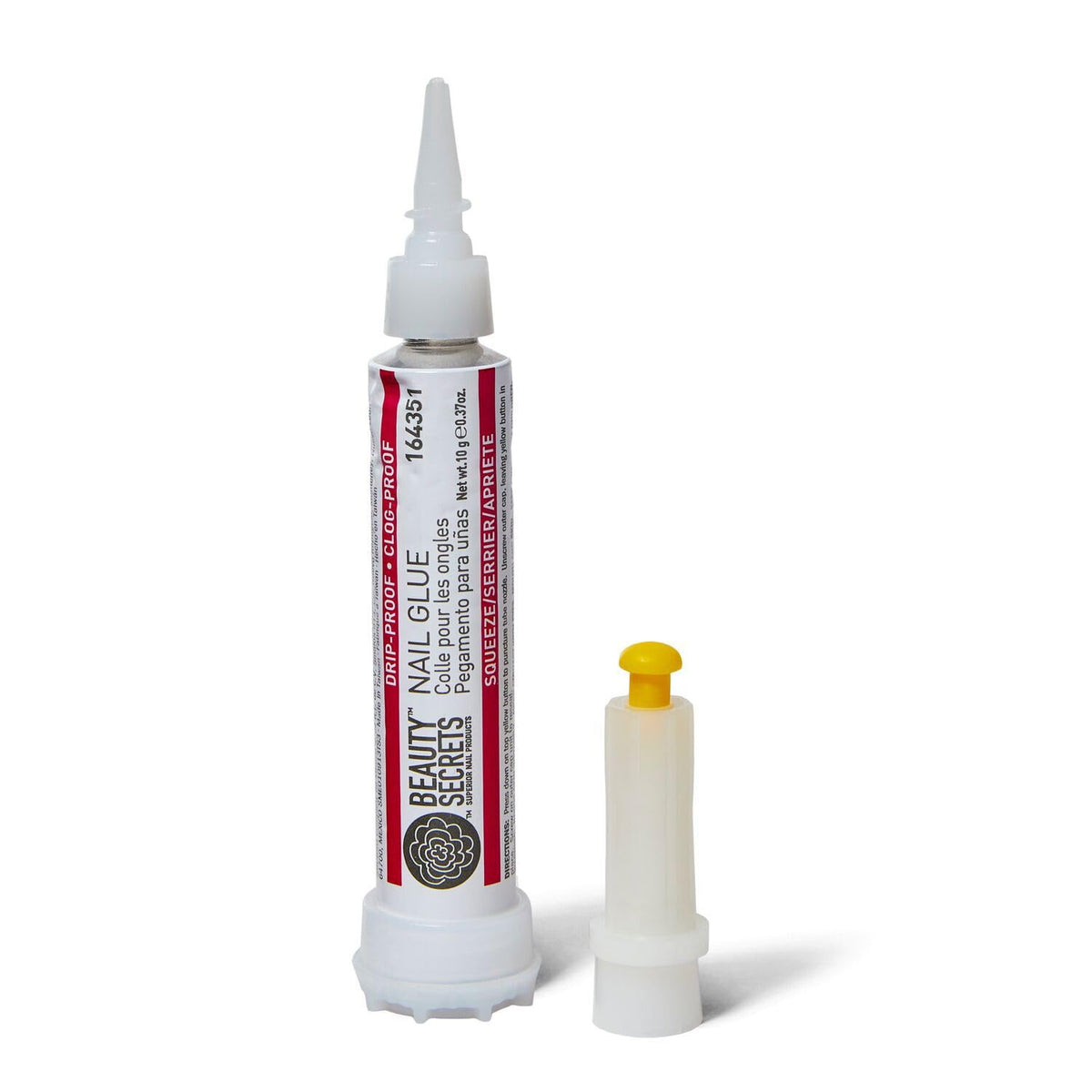 Close-up of BEAUTY SECRETS Nail Glue applicator