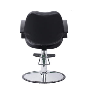 Close-up of Beauty Style Barber Chair's PU material finish