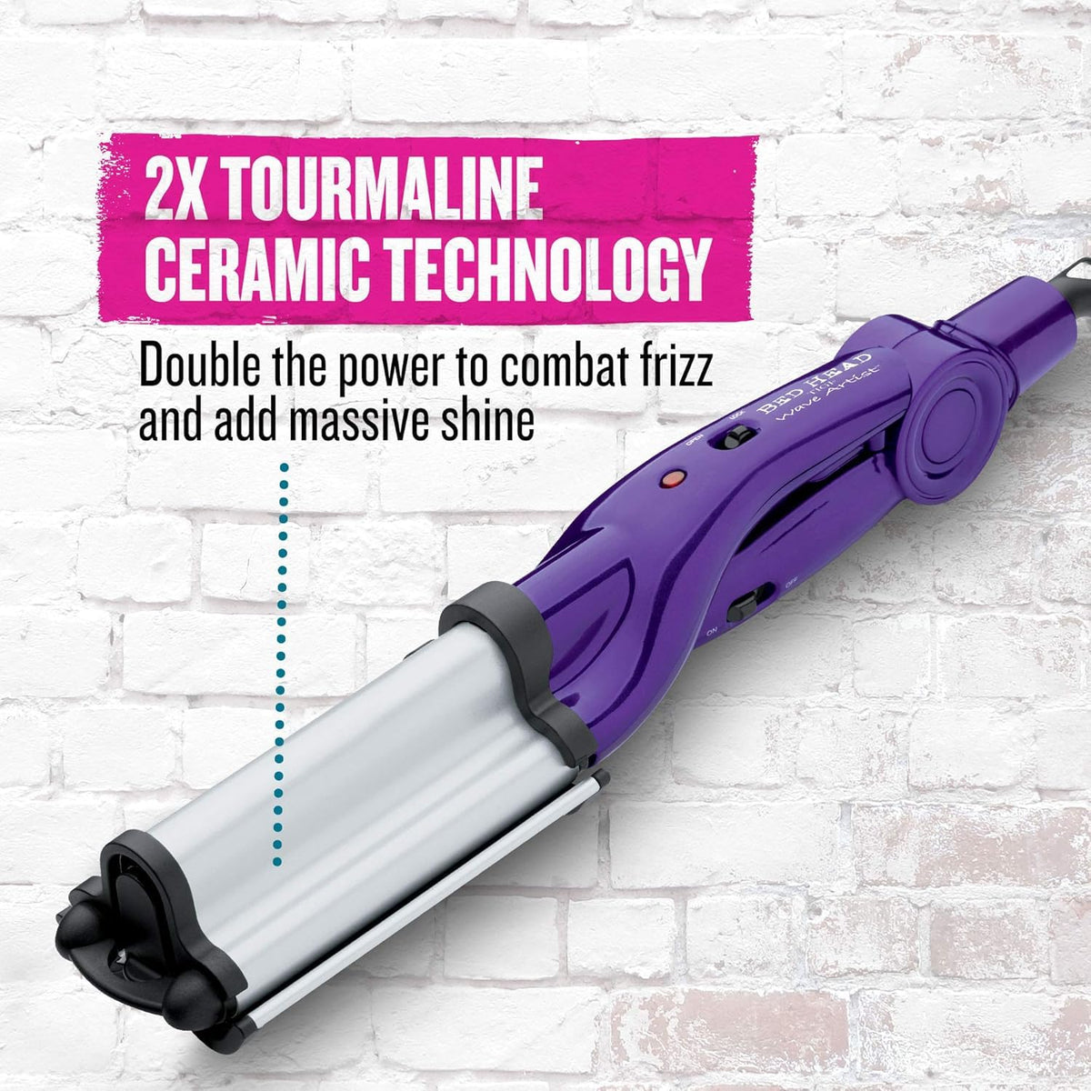 Close-up of Bed Head Wave Artist Deep Waver barrels
