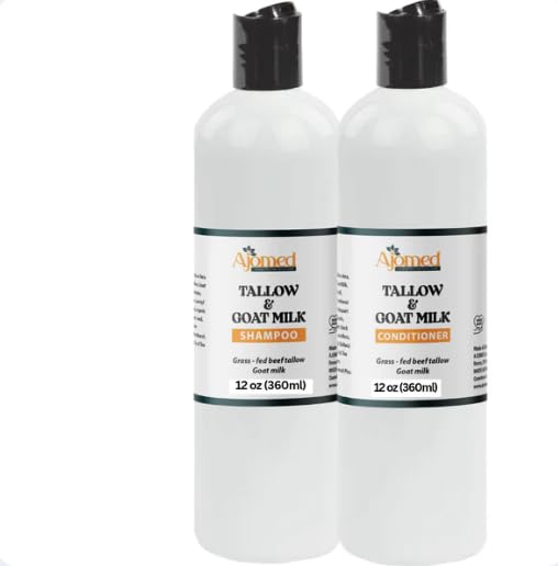 Close-up of Beef Tallow & Goat Milk Conditioner texture