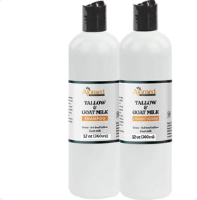 Close-up of Beef Tallow & Goat Milk Conditioner texture