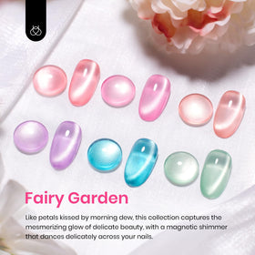 close-up of beetles Cat Eye Gel Nail Polish magnetic tool