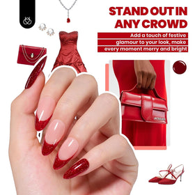 close-up of beetles Gel Nail Polish bottles in various colours