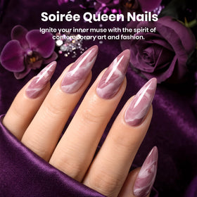 close-up of beetles Gel Nail Polish glossy and matte top coats