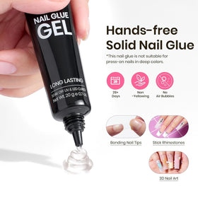 close-up of beetles Gel Polish nail tip structure