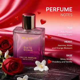 Close-up of Bella Vita Luxury Date Eau de Parfum cap