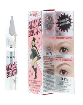 Close-up of Benefit Gimme Brow+ eyebrow gel brush