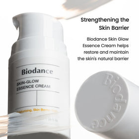Close-up of BIODANCE Skin-Glow Essence Cream texture