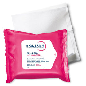 Close-up of Bioderma Sensibio H2O Makeup Wipes texture