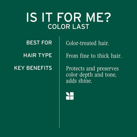 Close-up of Biolage Color Last Shampoo texture