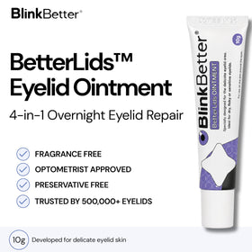 Close-up of BlinkBetter BetterLids Eyelid Ointment texture