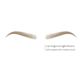 Close-up of Bliss and Beyond USA Eyebrow Tattoo Sticker showing adhesive