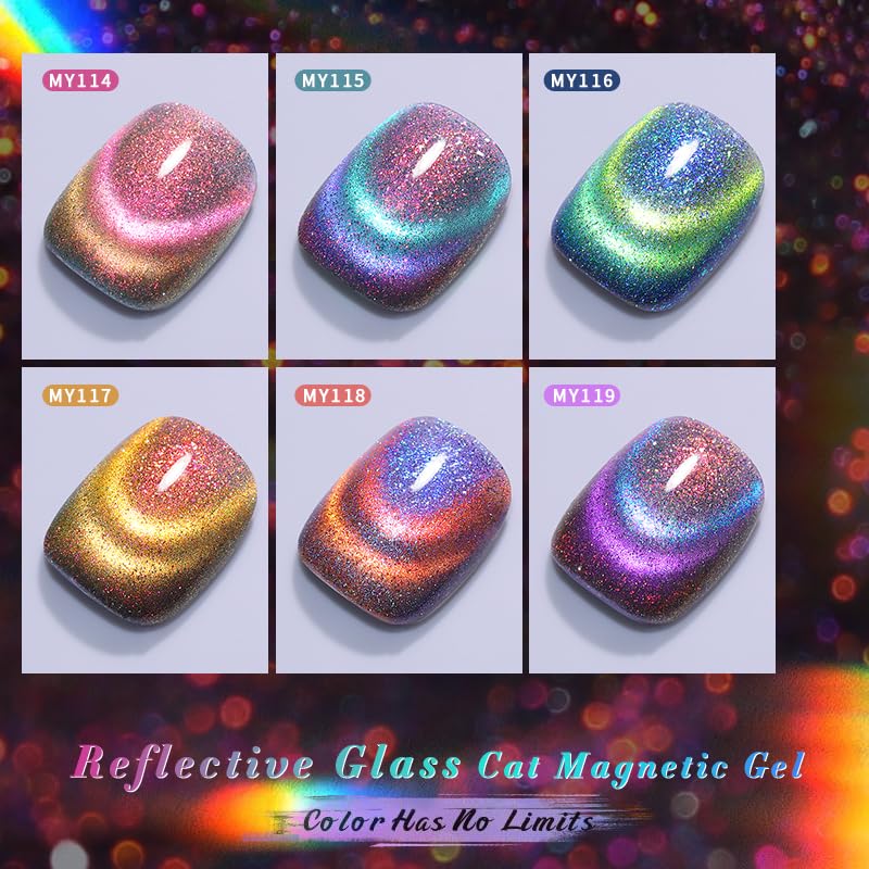 Close-up of Born Pretty Cat Magnetic Gel Nail Polish bottle