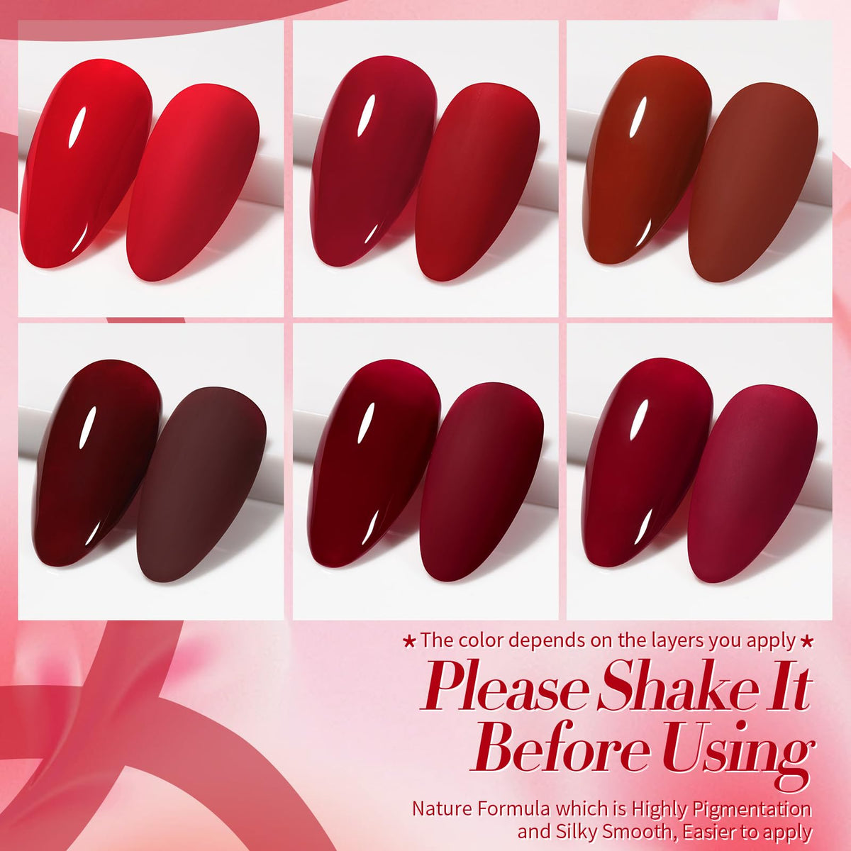 Close-up of Born Pretty Gel Nail Polish Bottle