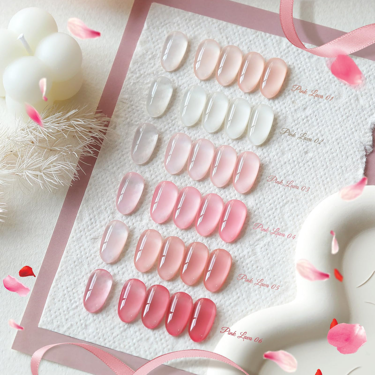 Close-up of Born Pretty Jelly Nude Pink Gel Nail Polish bottle