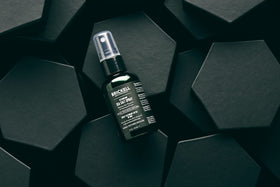 Close-up of Brickell Men's Texturizing Sea Salt Spray nozzle