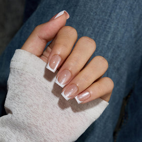 Close-up of BTArtbox Press On Nails showing various sizes included
