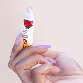 Close-up of Burt's Bees Rescue Lip Relief Watermelon flavour tube