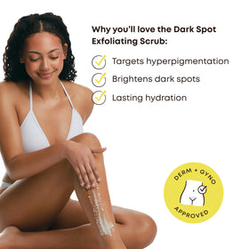 Close-up of Bushbalm Dark Spot Exfoliating Scrub texture