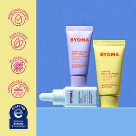 Close-up of BYOMA Brightening Serum texture