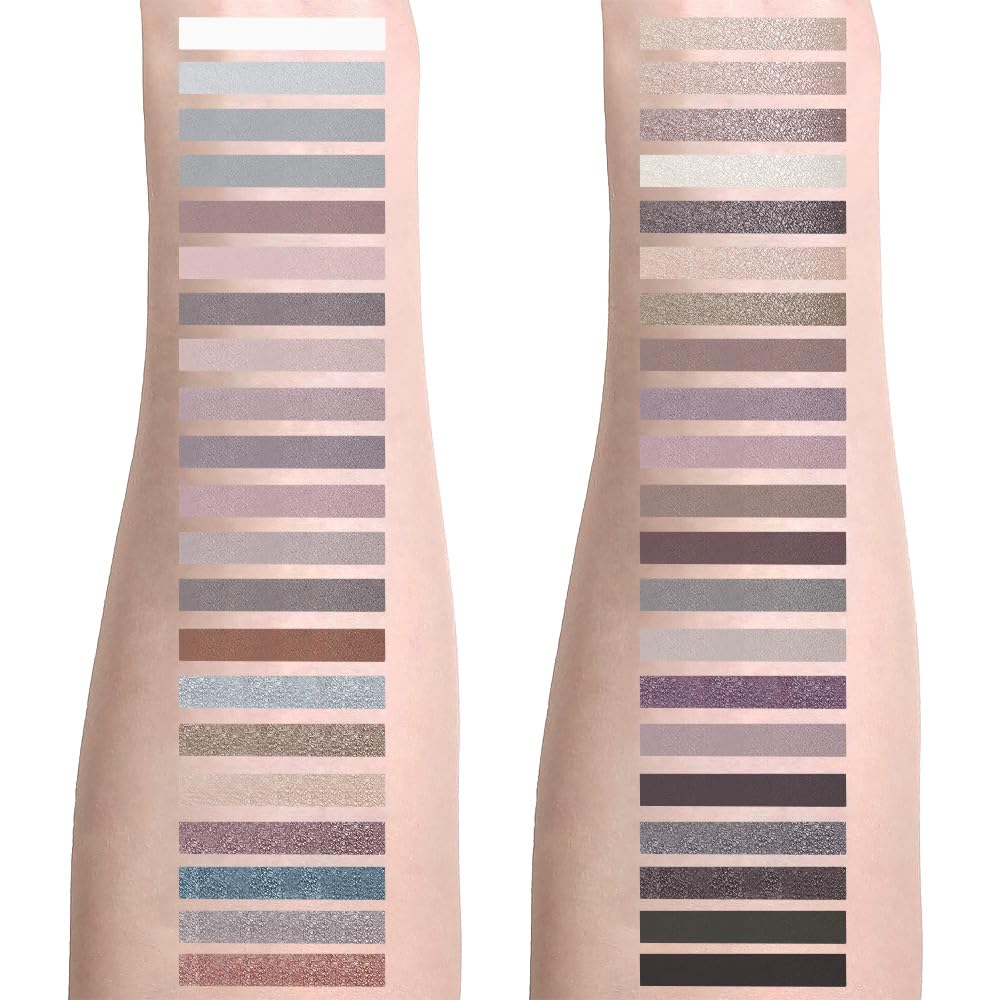 Close-up of CAKAILA Smokey Eye Shadow Palette shades