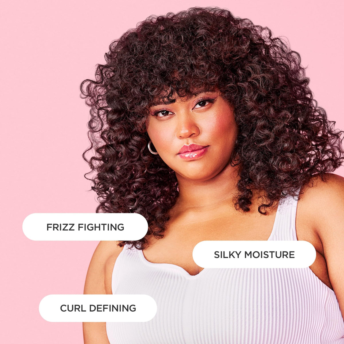 Close-up of Cake Beauty Curl Friend Defining Curl Cream texture
