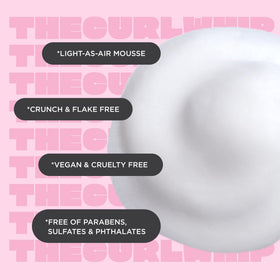 Close-up of Cake Beauty Whipped Curl Defining Mousse nozzle