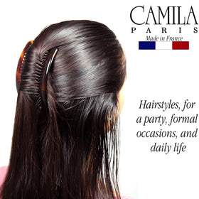 Close-up of Camila side comb with 23 teeth