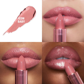 Close-up of Charlotte Tilbury K.I.S.S.I.N.G Lipstick shade Icon Baby