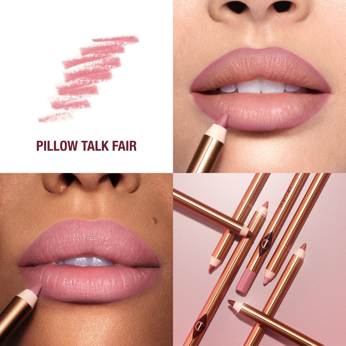 Close-up of Charlotte Tilbury Lip Cheat Lip Liner tip