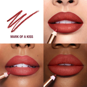Close-up of Charlotte Tilbury Lip Cheat Lip Liner tip