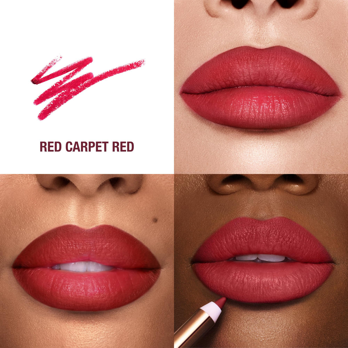 Close-up of Charlotte Tilbury Lip Cheat Lip Liner tip