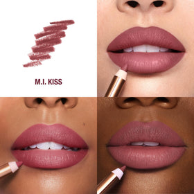 Close-up of Charlotte Tilbury Lip Cheat Lip Liner tip