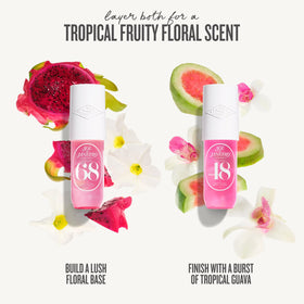 Close-up of Cheirosa 68 perfume mist bottle