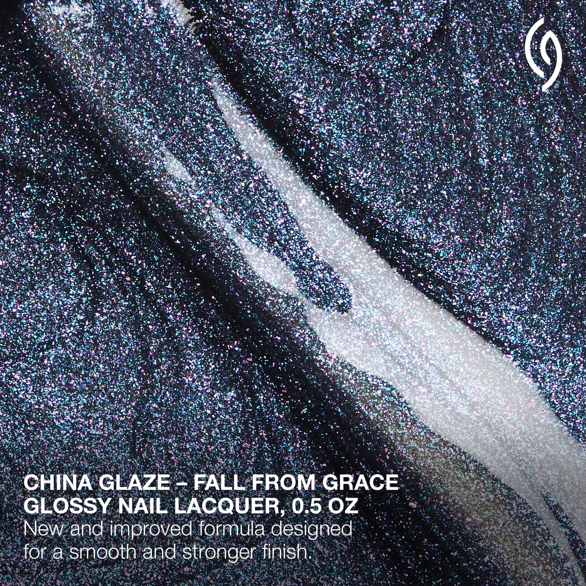 Close-up of China Glaze Fall From Grace nail polish brush