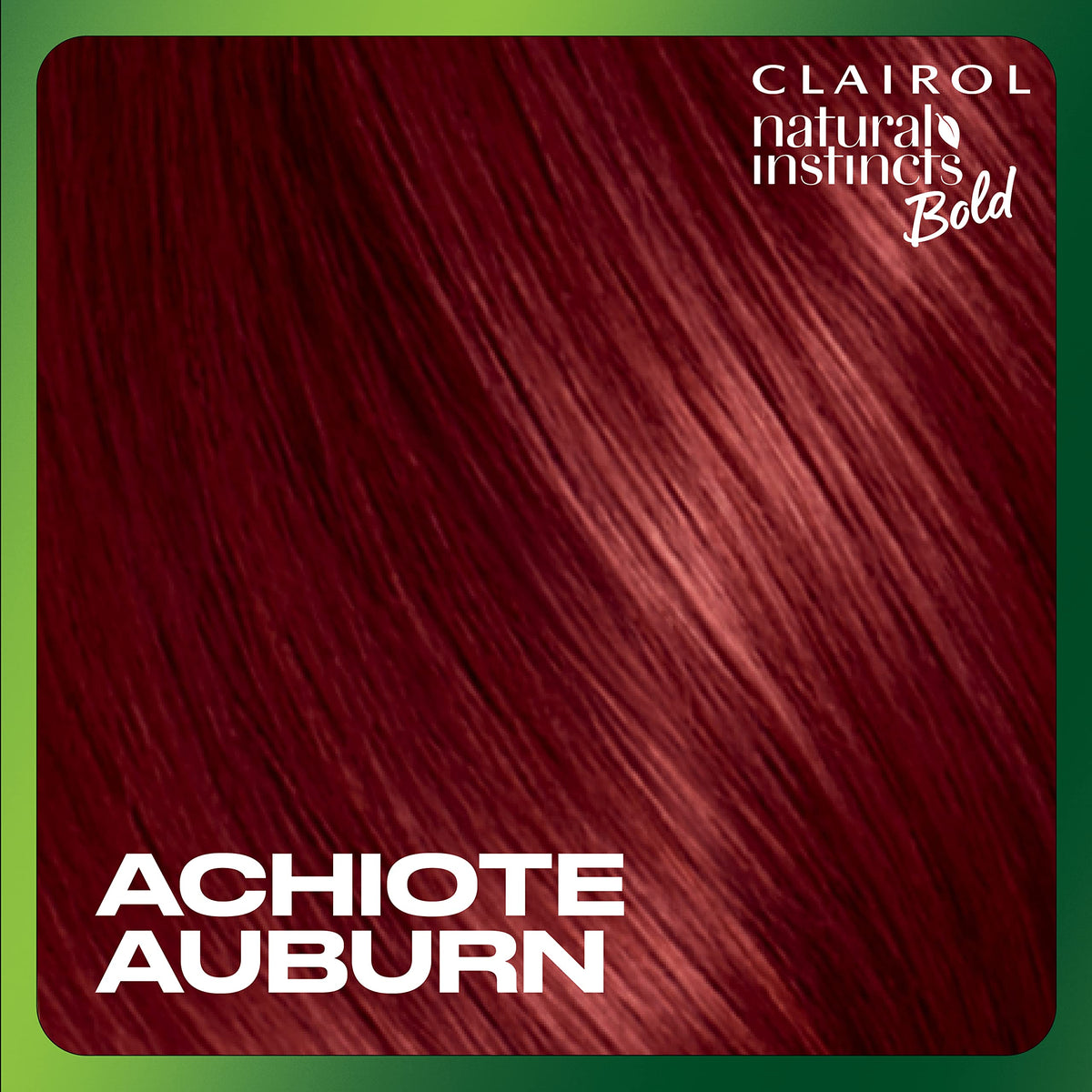 Close-up of Clairol Natural Instincts Bold Hair Dye color cream texture