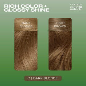 Close-up of Clairol Natural Instincts hair dye cream