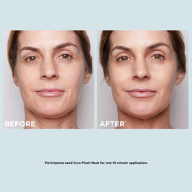 Close-up of CLARINS Cryo-Flash Face Mask texture