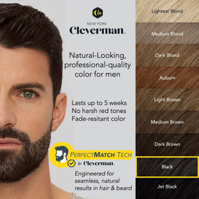 Close-up of CLEVERMAN Hair & Beard Dye cream texture