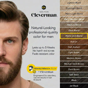 Close-up of CLEVERMAN hair dye cream texture