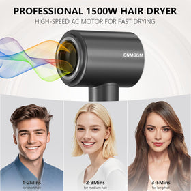 Close-up of CNMSGM hair dryer concentrator nozzle